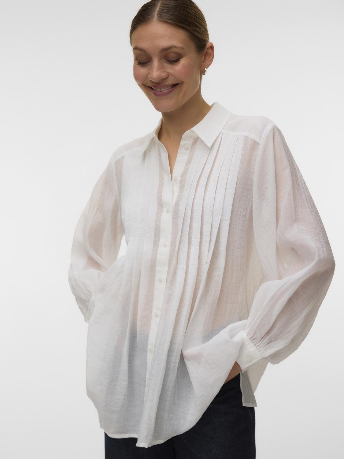 VMMATHILDA Shirt - Snow White - VERO MODA & VILA Bergvik